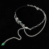 Advanced Sense Snake Necklace Cold Wind Choker Necklace