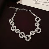 925 Sterling Silver Clavicle Chain Necklace Cute/Romantic Chokers for Party