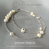 Elegant Baroque Pearl Necklace