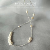 Elegant Baroque Pearl Necklace