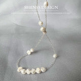 Elegant Baroque Pearl Necklace