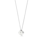 S925 Silver Necklace Pearl Exaggerated Retro Chain Women's Jewelry