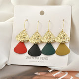 Vintage Asymmetric Earrings DIY Material Accessories
