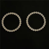 Advanced Sense Diamond Ring Big Ear Ring Earrings