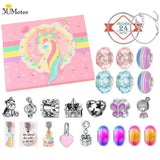 Christmas DIY Unicorn Charm Bracelet Kit for Women