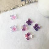 Antique Hand-made Flower Tea Shrinkable Piece DIY Jewelry Material