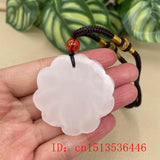 Afghan Jade 9 Tailed Fox Necklace Pendant Hand Carved Luck Amulet