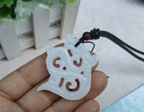 Afghan Jades Openwork Pendant Dragon Necklace Lucky Accessories