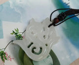 Afghan Jades Openwork Pendant Dragon Necklace Lucky Accessories