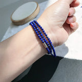 Afghanistan Natural Lapis Lazuli Stone Bracelet