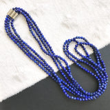 Afghanistan Natural Lapis Lazuli Stone Bracelet