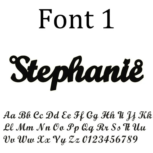 Afirstee Personalized Name Bracelet - Stainless Steel DIY Bracelet