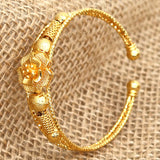 African Wedding Gift Beads Dubai Copper Bangles