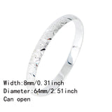 Silver Open Africa Bangles for Women Middle East Arab Dubai Bracelets