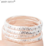 Silver Open Africa Bangles for Women Middle East Arab Dubai Bracelets