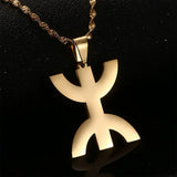 African Berbers Symbol Pendant Necklace Kabyle Amazigh Jewelry