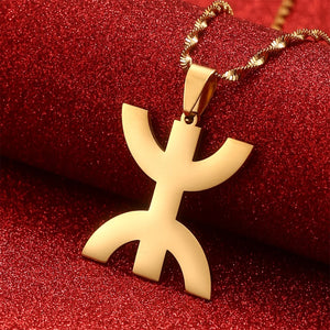 African Berbers Symbol Pendant Necklace Kabyle Amazigh Jewelry