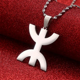 African Berbers Symbol Pendant Necklace Kabyle Amazigh Jewelry