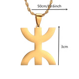 African Berbers Symbol Pendant Necklace Kabyle Amazigh Jewelry
