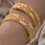 Africa Dubai Bangle For Women Indian Bangles Africa Jewelry Flower Bangle