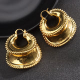 African Women's Ear Jewelry Dubai Wedding Earrings Pendant Necklace