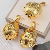 African Women's Ear Jewelry Dubai Wedding Earrings Pendant Necklace