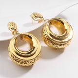 African Women's Ear Jewelry Dubai Wedding Earrings Pendant Necklace