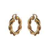 African Hoop Earrings for Women Ethiopian Jewelry Nigeria Congo A