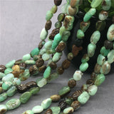 African Jade Turquoise Chrysopras Bead Gravel DIY Jewelry