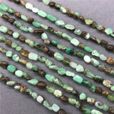 African Jade Turquoise Chrysopras Bead Gravel DIY Jewelry