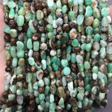African Jade Turquoise Chrysopras Bead Gravel DIY Jewelry