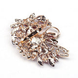 Africa Hot Pin Large Glass Brooch Women's Crystal