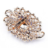 Africa Hot Pin Large Glass Brooch Crystal Women's Clothing Accessories