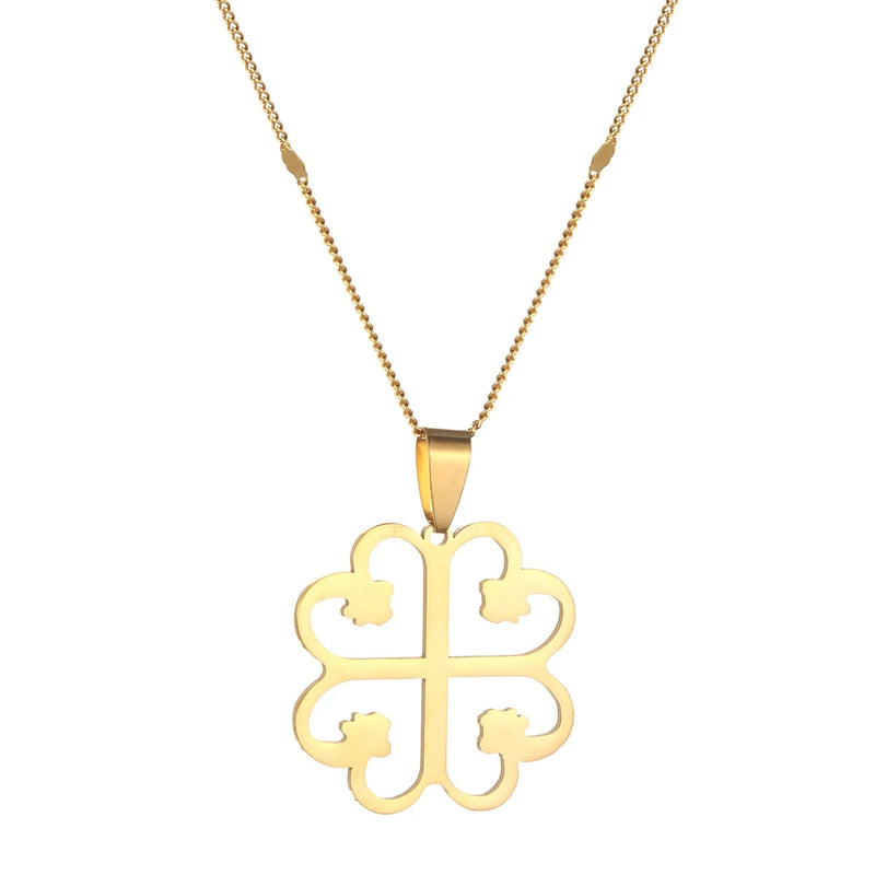 Adinkra Symbol Necklace God's Protection Presence Jewelry
