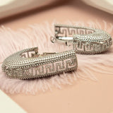 African Clip Earrings For Women Nigeria Silver High Copper Small Earrings