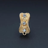 African Clip Earrings Post CZ Findings DIY Jewelry Making