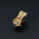 African Clip Earrings Post CZ Findings DIY Jewelry Making