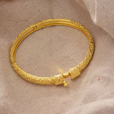 African Bracelets for Women Men & Brass Twisted Bangles