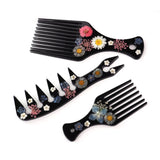 African Hair Comb Resin Molds DIY Craft Tools Silicone Mold
