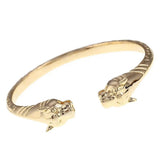 African Leopard Charm Bangle - Animal Jewelry