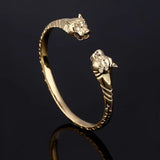 African Leopard Charm Bangle - Animal Jewelry