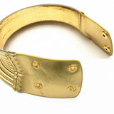 African Leather Collar Necklace Women