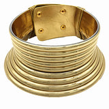African Leather Collar Necklace Women