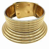 African Leather Collar Necklace Women