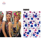 African Wax Fabric Necklace and Scarf Set