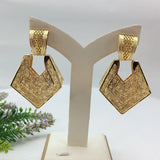 African Nigeria Big Drop Earrings Style FHK14895
