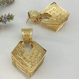 African Nigeria Big Drop Earrings Style FHK14895