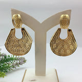 African Nigeria Big Drop Earrings Style FHK14895