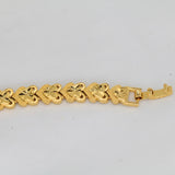 24K Indian Jewellery Cuban Chain Bangle Dubai Bracelet for Men