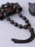 Agarwood Carving Buddha Disciples Beads Car Pendant Interior Decoration Gift